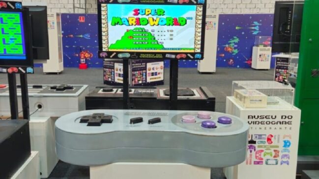 Museu contará com diversas variedades de consoles