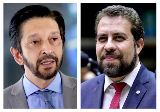 Ricardo Nunes e Guilherme Boulos lideraram o primeiro turno na cidade