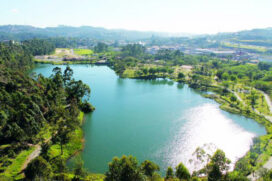 Parque Rizzo é um dos pontos de lazer de Embu das Artes, na região sudoeste da Grande SP