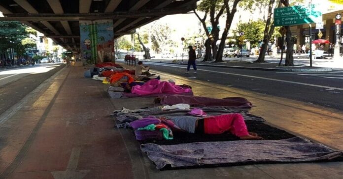 São Paulo lidera número de moradores em situação de rua