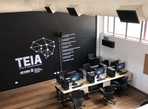 Teia é um cowork gratuito gerido pela prefeitura na cidade de SP