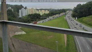 Lentidão na chegada à Capital nesta segunda (15)