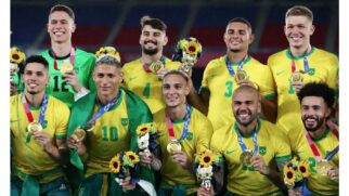 Seleção masculina de futebol se tornou bicampeã olímpica nos Jogos de Tóquio