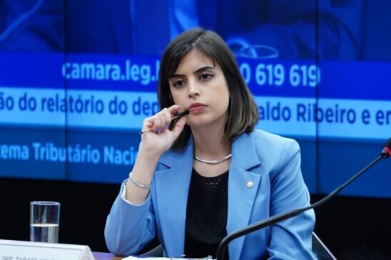A deputada Tabata Amaral