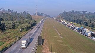 Rodoanel congestionado nesta sexta (26)