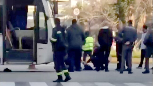 Homem atropelado por ônibus dentro do terminal Cidade Tiradentes