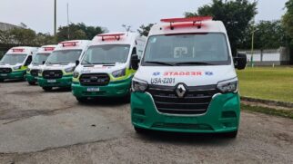 Novas ambulâncias ajudarão no resgate do SAI