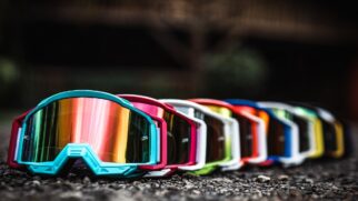 Linha de óculos para motociclismo Gaia