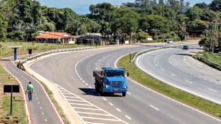 Para as rodovias que não estão previstas obras de ampliações, as ciclovias também deverão ser consideradas