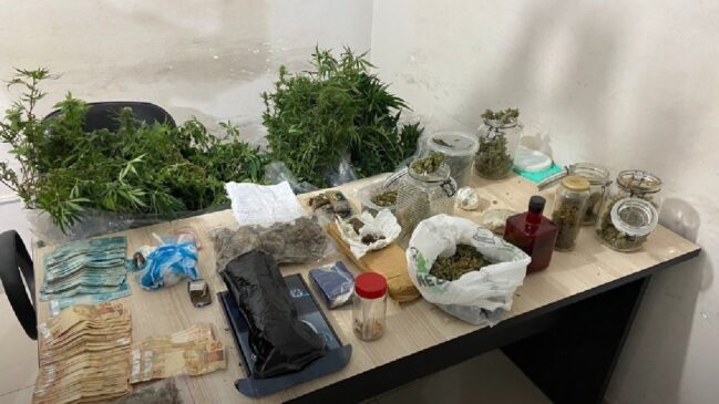 PM apreende drogas avaliadas em mais de R$ 100 mil no interior de SP