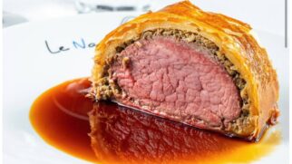 Bife Wellington é um dos pratos mais pedidos do restaurante Le Napoleon