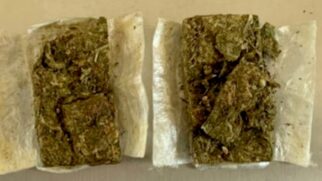 Foram apreendidas cerca de 29 gramas de maconha