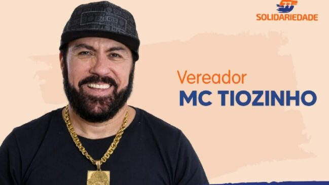 MC Tiozinho é candidato a vereador em São Paulo