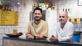 Empresários Mestre Dalua e Felipe Roseno