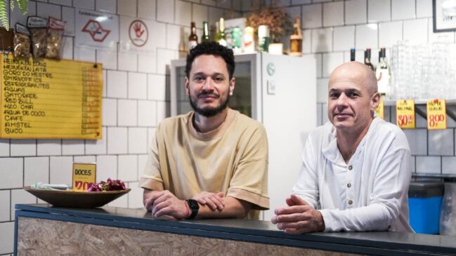 Empresários Mestre Dalua e Felipe Roseno