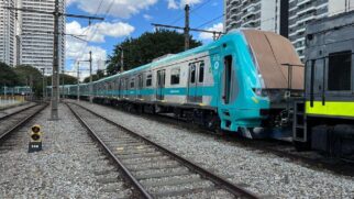 Novos trens da ViaMobilidade Foto: Reprodução/Viamobilidade