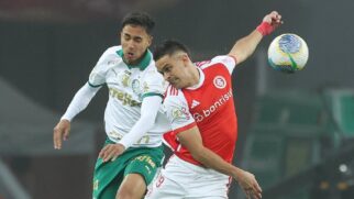 Em partida válida pela 21ª rodada do Brasileirão, Internacional e Palmeiras empataram por 1 a 1 neste domingo (4/8)