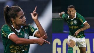 Palmeiras enfrenta o São Paulo, no masculino, e o Internacional, no feminino