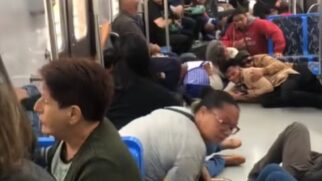 Passageiros se assustam na chegada à Estação da Luz