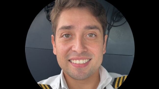 Piloto do avião, Danilo Santos Romano Reprodução/Redes Sociais