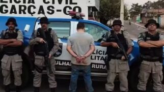 Suspeito, que disse ter problemas psiquiátricos, deu o nome de um suposto mandante do crime