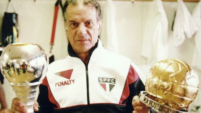 Ídolo do Tricolor Paulista, Telê Santana é conhecido pelo bi da Libertadores e do Mundial pelo São Paulo, em 1992 e 1993