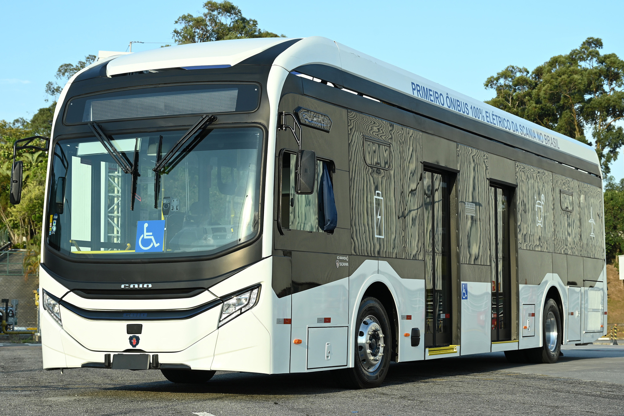 Ônibus elétrico Scania K 230E B4x2LB