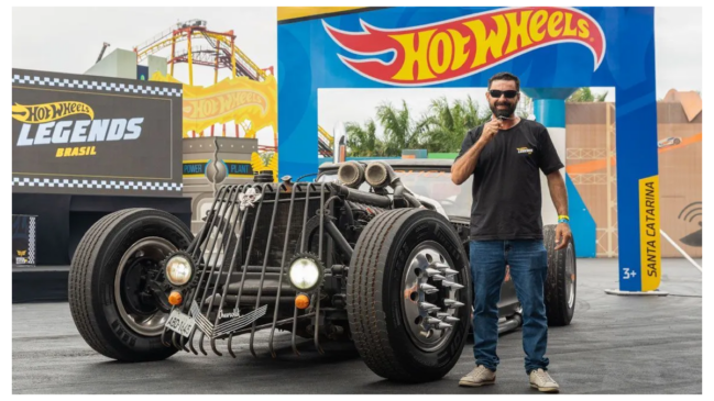 Elvis Zeni venceu a competição Hot Wheels Legends em 2023