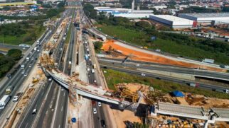 Bloqueios serão necessários para as obras de construção dos três novos viadutos que irão ligar a Via Dutra à rodovia Fernão Dias