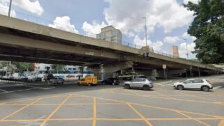 Suspeitos teriam aproveitado o congestionamento do local e assaltado os carros que estavam parados no Viaduto Antártica