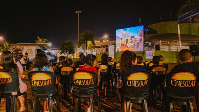 Projeto CineSolar reúne cinema, diversão e sustentabilidade