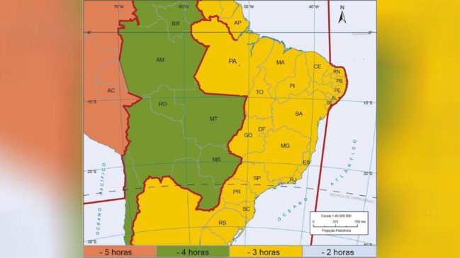 Entenda quais são os fusos em vigor no País e como saber os horários em outros estados