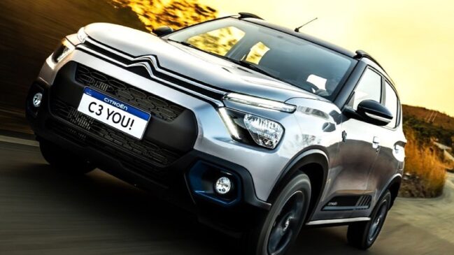 Citroën C3 You para PcD e taxistas chega ao Brasil