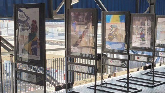 Exposição tem registros dos jogos Parapan-Americanos de 2023