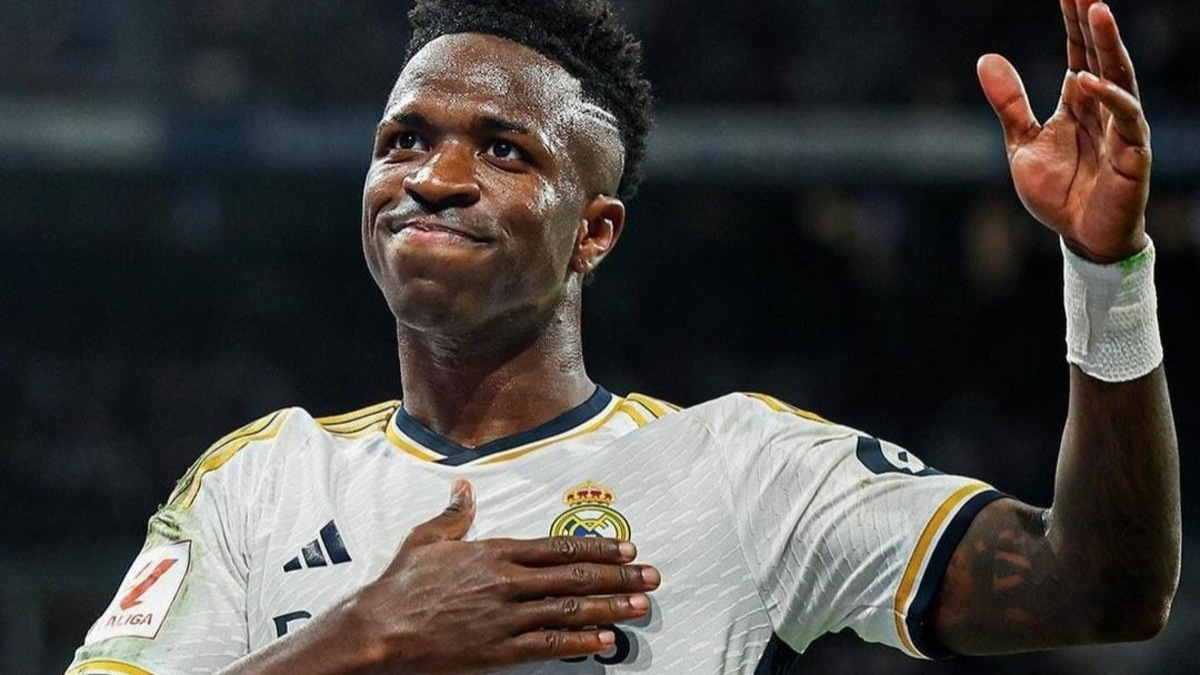 Vini Jr. é nomeado o melhor jogador do mundo