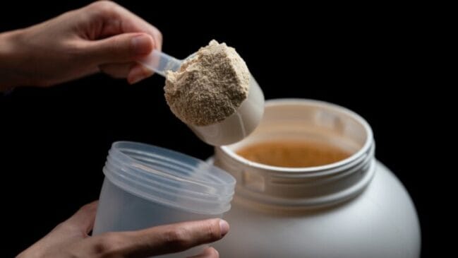 O whey protein é extraído do soro do leite e é composto principalmente por proteínas alfa-globulina e beta-globulina.
