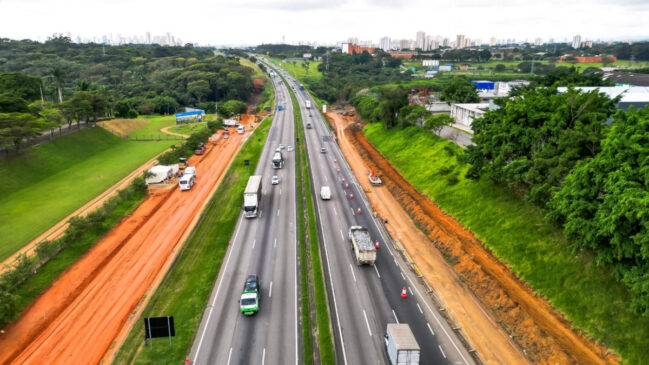 Algumas das rodovias estão apenas em território paulista; outras, atravessam estados diferentes