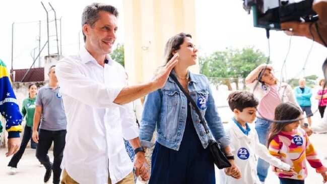 Alex Manente vota em São Bernardo do Campo