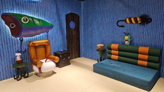 Escape 60' celebra os 25 anos de Bob Esponja com nova sala temática