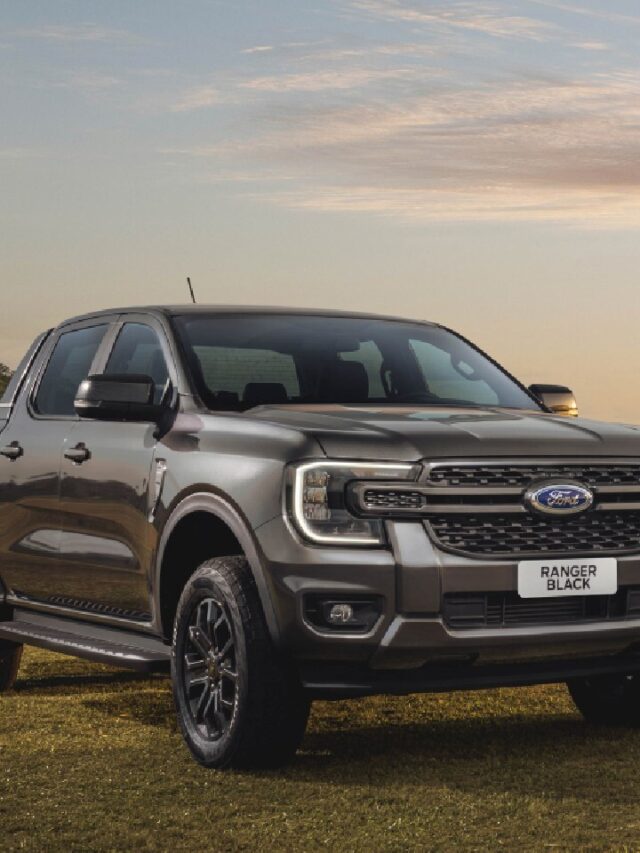 Ford lança Ranger Black de porte elevado