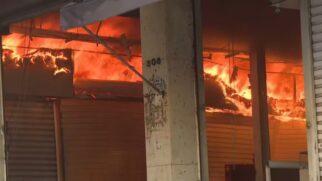 Incêndio atingiu prédio do Shopping 25, na região do Brás