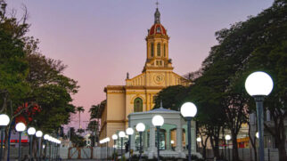 Praça Padre Miguel faz parte do Centro Histórico de Itu, município turístico do interior de SP