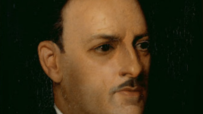 Retrato de Fábio Prado, pintado por Cândido Portinari