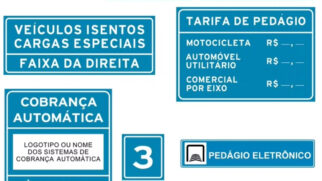 Sistema de pedágio eletrônico ganhará nova sinalização, além de outras mudanças