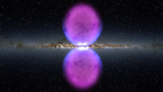 Bolhas de Fermi descobertas pela Nasa