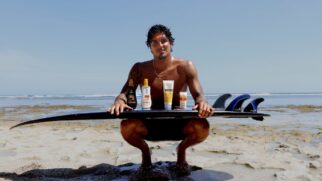 O surfista brasileiro Gabriel Medina, campeão mundial e medalhista olímpico