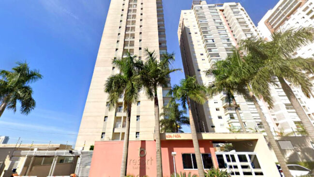 Apartamento leiloado fica na avenida Trindade, n° 434, no Condomínio Resort Bethaville