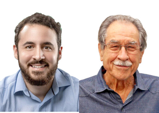 Candidatos a prefeito Lucas Sanches e Elói Pietá Guarulhos