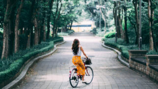 Apesar de ter muitos parques cheios, ainda é possível encontrar lugares calmos para pedalar na cidade de São Paulo