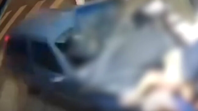 Vídeo de câmeras de segurança registraram o momento do acidente